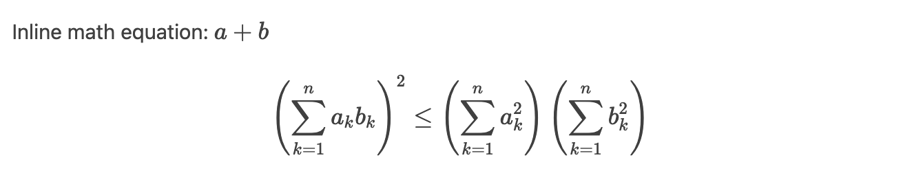 markdown-math